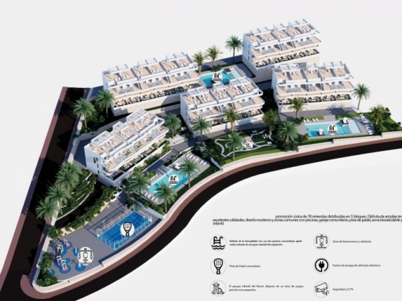 Ático de nueva construcción con 2 dormitorios en venta (Finestrat)