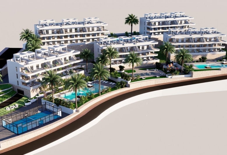 Ático de nueva construcción con 2 dormitorios en venta (Finestrat)