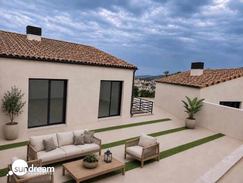 g_42785-8-5 Magnifica villa independiente de 3 dormitorios con sótano y piscina privada en zona privilegiada de La Nucia