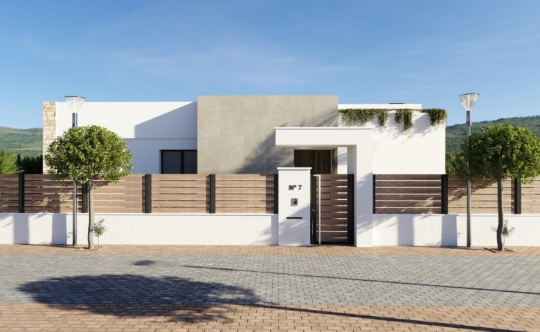 Villa de nueva construcción en un sola planta con 3 dormitorios en Hacienda del Álamo Golf Resort, Murcia