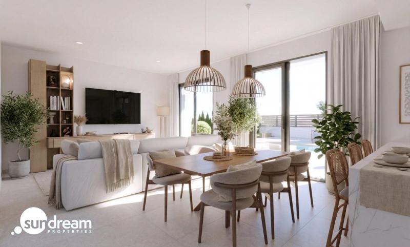 g_42787-10-3 Villa de nueva construcción en un sola planta con 3 dormitorios en Hacienda del Álamo Golf Resort, Murcia