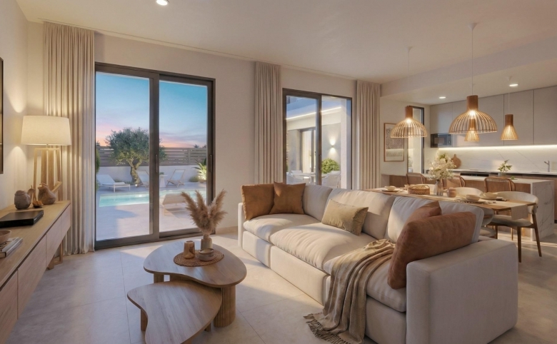 Villa de nueva construcción en un sola planta con 3 dormitorios en Hacienda del Álamo Golf Resort, Murcia