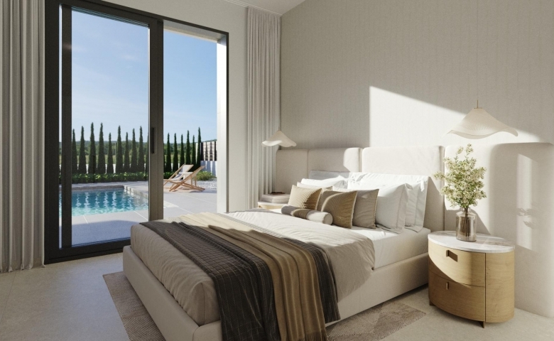 Villa de nueva construcción en un sola planta con 3 dormitorios en Hacienda del Álamo Golf Resort, Murcia