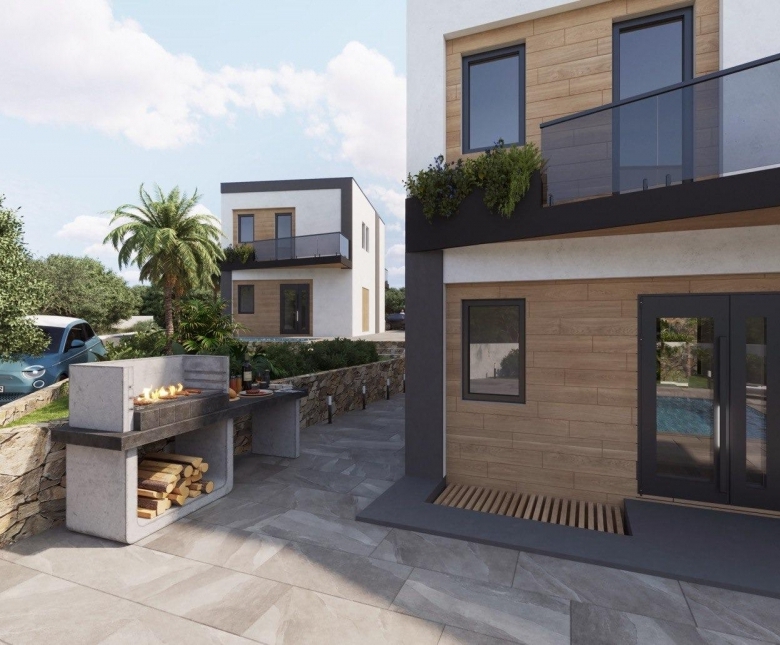 Villa de nueva construcción con 3 dormitorios y piscina privada cerca de Benidorm a la venta(Finestrat)