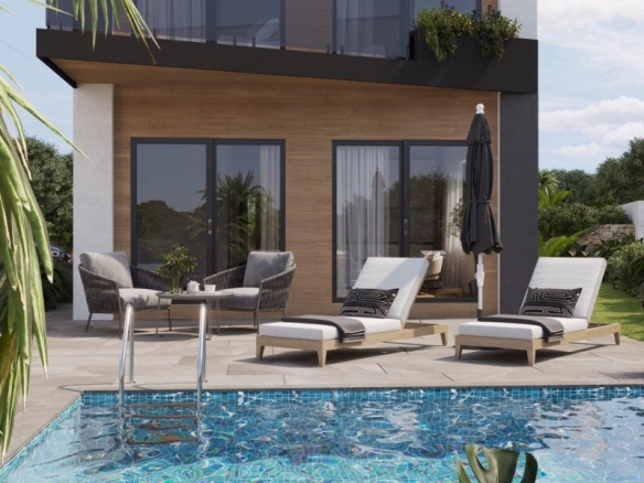 Villa de nueva construcción con 3 dormitorios y piscina privada cerca de Benidorm a la venta(Finestrat)