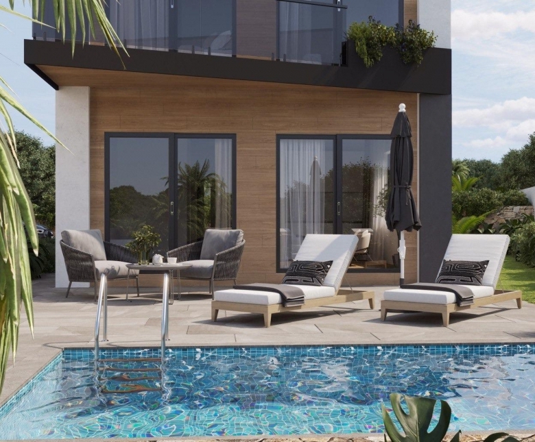 Villa de nueva construcción con 3 dormitorios y piscina privada cerca de Benidorm a la venta(Finestrat)