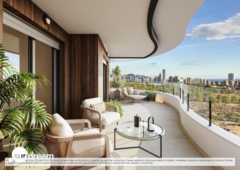 g_42835-9-1 Ático de 2 dormitorios de nueva construcción en complejo residencial exclusivo con vistas al mar en Finestrat