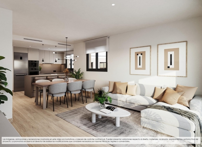 Ático de 2 dormitorios de nueva construcción en complejo residencial exclusivo con vistas al mar en Finestrat