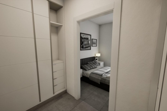 Villa adosada de nueva construcción en esquina con 3 dormitorios, piscina privada y solárium en Torre Pacheco(Murcia)
