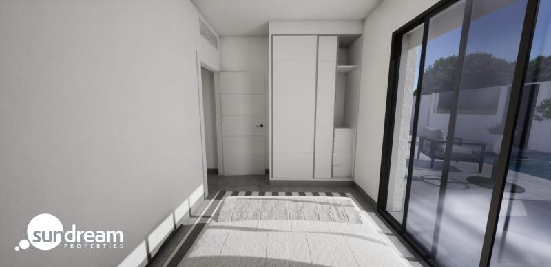 g_42842-11-16 Villa adosada de nueva construcción en esquina con 3 dormitorios, piscina privada y solárium en Torre Pacheco(Murcia)