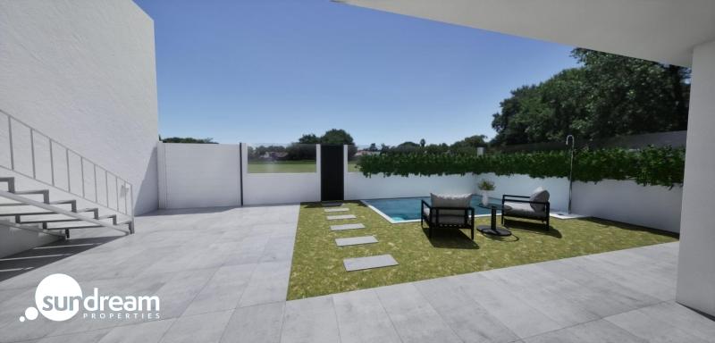 g_42842-11-17 Villa adosada de nueva construcción en esquina con 3 dormitorios, piscina privada y solárium en Torre Pacheco(Murcia)