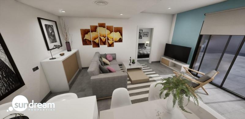 g_42842-11-4 Villa adosada de nueva construcción en esquina con 3 dormitorios, piscina privada y solárium en Torre Pacheco(Murcia)