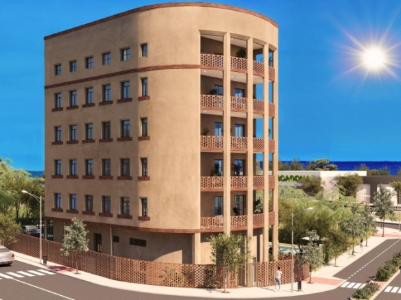 Apartamento turístico con 3 dormitorios frente al mar totalmente amueblado a la venta en Villajoyosa(Alicante)