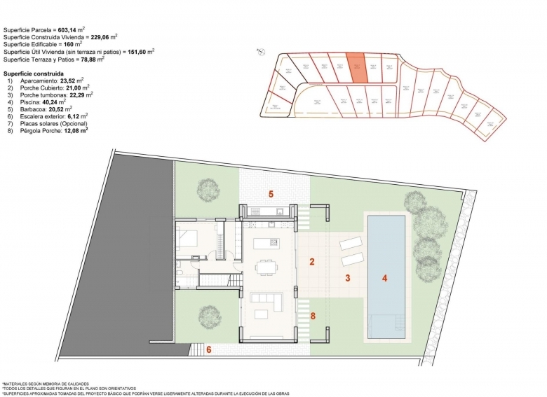 Villa de 4 dormitorios con piscina privada a la venta en Finestrat.