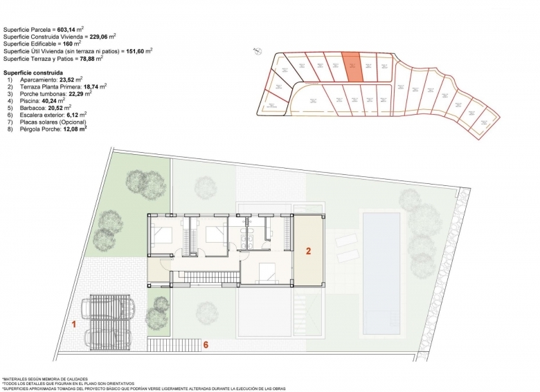 Villa de 4 dormitorios con piscina privada a la venta en Finestrat.