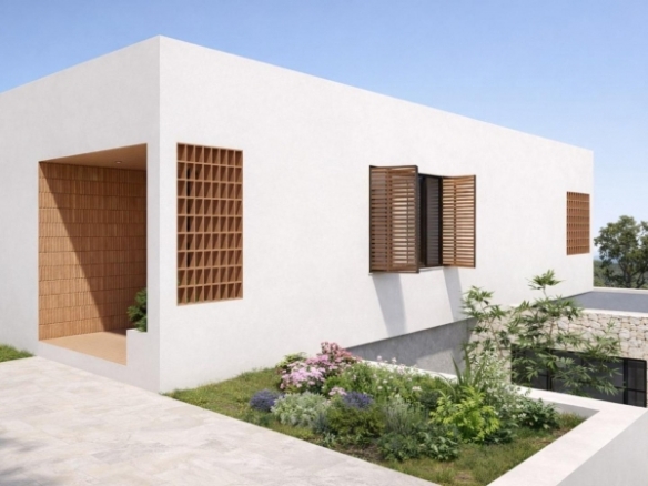 Villa de 4 dormitorios con piscina privada a la venta en Finestrat.
