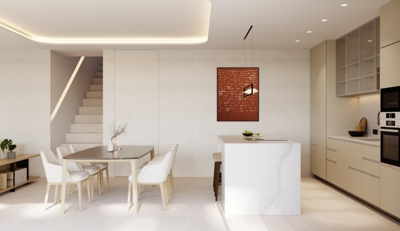 Villa de 4 dormitorios con piscina privada a la venta en Finestrat.