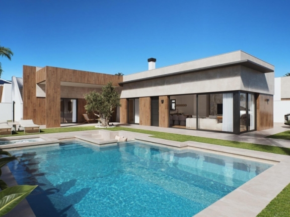 Villa de lujo con 3 dormitorios y piscina privada a la venta en Sucina(Murcia)