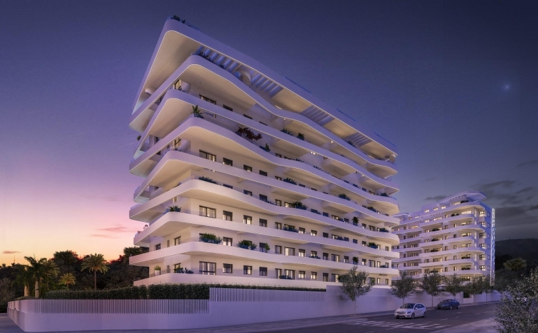 Apartamento moderno de 2 dormitorios cerca de la playa a la venta en Villajoyosa