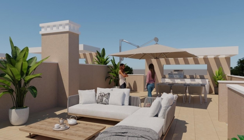 Bungalow de planta baja con 3 dormitorios a la venta en Golf Resort – Pilar de la Horadada