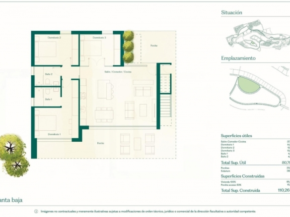 Villa de 3 dormitorios en un sola planta con solarium y piscina privada en Hacienda del Álamo Golf Resort(Murcia)