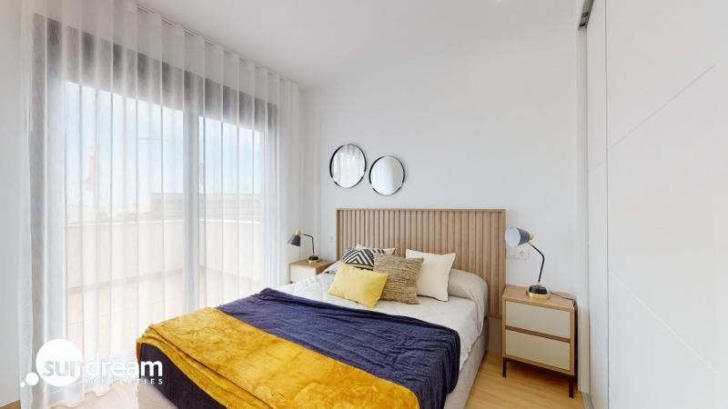 Bungalow de planta baja con 2 dormitorios y 2 amplias terrazas en Los Balcones(Torrevieja)