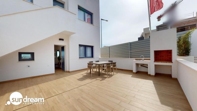g_43091-4-26 Bungalow de planta baja con 2 dormitorios y 2 amplias terrazas en Los Balcones(Torrevieja)