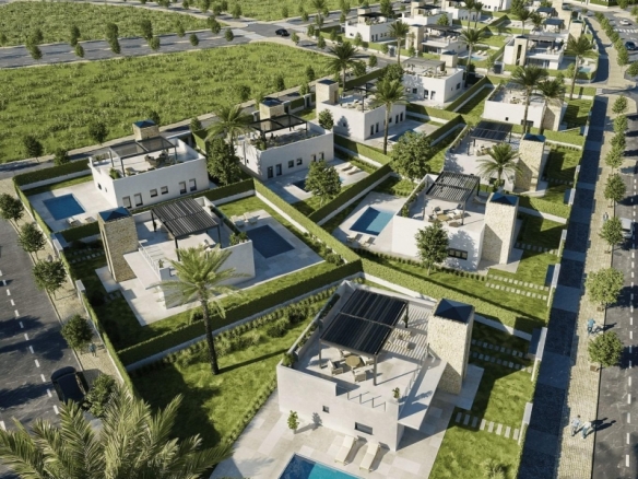 Villa independiente con 3 dormitorios y  piscina privada en venta en Lorca(Murcia)
