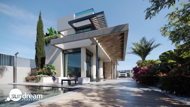 g_43114-3-1 Villa de 3 dormitorios con sótano y piscina privada a la venta en Los Alcázares – Murcia