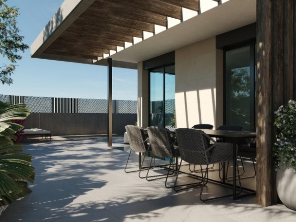 Villa de 3 dormitorios con sótano y piscina privada a la venta en Los Alcázares – Murcia