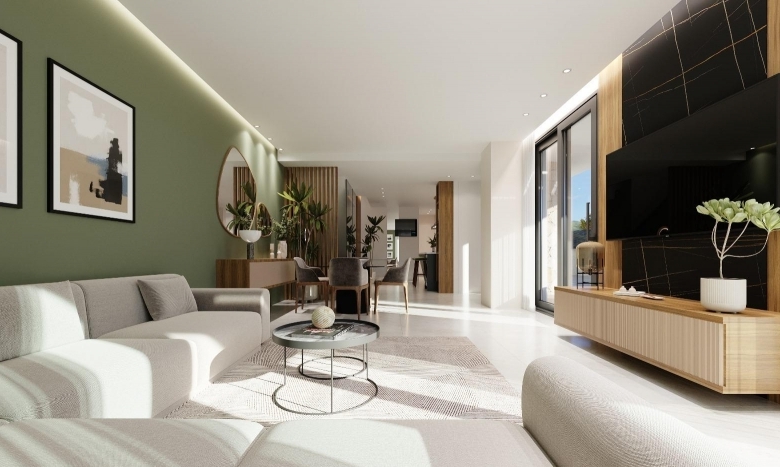 Villa de 3 dormitorios con sótano y piscina privada a la venta en Los Alcázares – Murcia