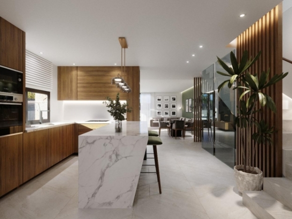 Villa de 3 dormitorios con sótano y piscina privada a la venta en Los Alcázares – Murcia