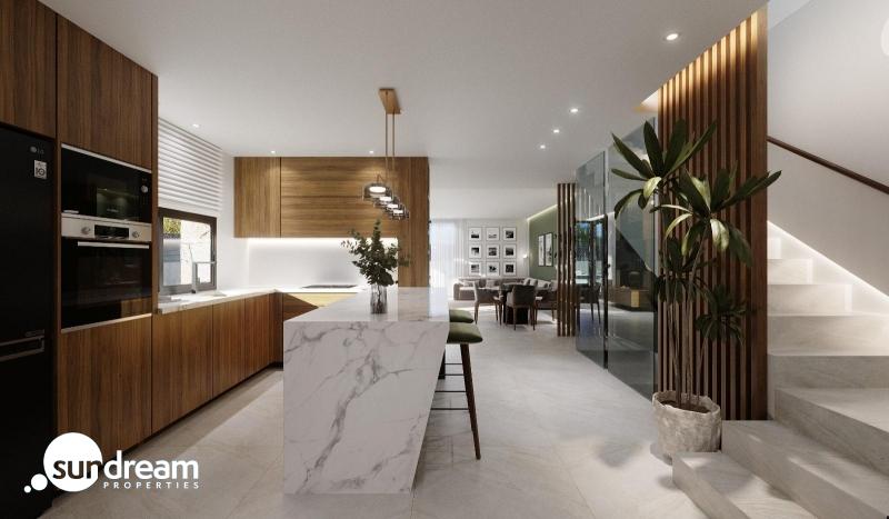 Villa de 3 dormitorios con sótano y piscina privada a la venta en Los Alcázares – Murcia