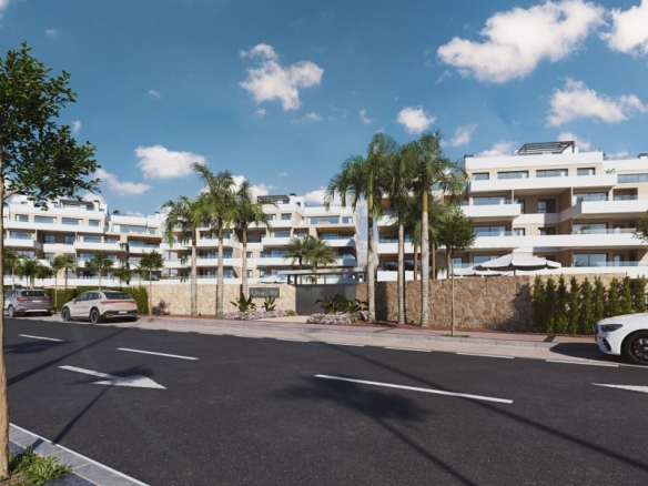 Ático de lujo con 2 dormitorios en venta en el Santa Rosalia Lake and Life Resort(Murcia)