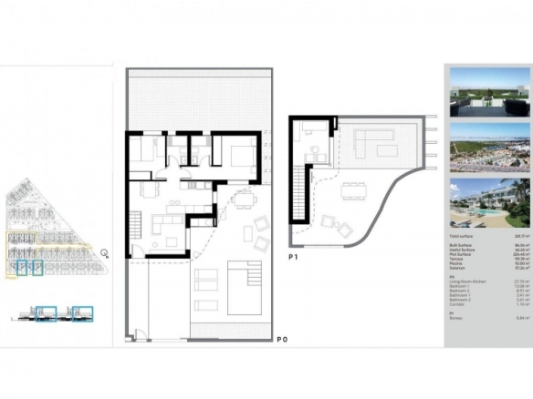 MAGNIFICA VILLA PAREADA DE 3 DORM. DE NUEVA CONSTRUCCIÓN CON SÓTANO EN LOS BALCONES(TORREVIEJA)