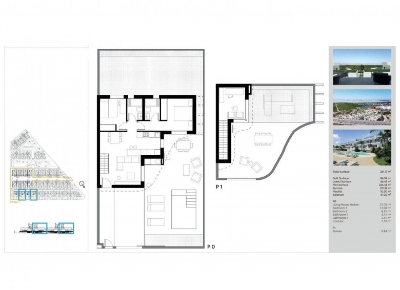 MAGNIFICA VILLA PAREADA DE 3 DORM. DE NUEVA CONSTRUCCIÓN CON SÓTANO EN LOS BALCONES(TORREVIEJA)