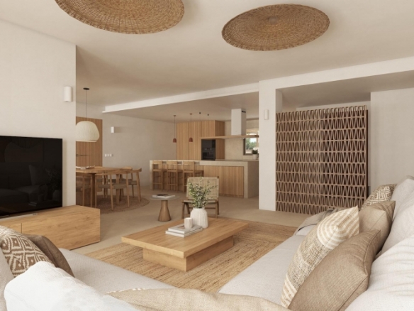 Villa mediterránea de lujo con 4 dormitorios y piscina privada a la venta en Benissa(Alicante)
