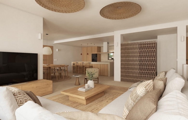 Villa mediterránea de lujo con 4 dormitorios y piscina privada a la venta en Benissa(Alicante)