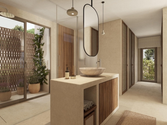 Villa mediterránea de lujo con 4 dormitorios y piscina privada a la venta en Benissa(Alicante)