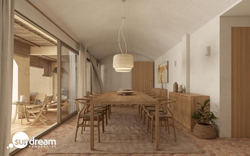 Villa mediterránea de lujo con 4 dormitorios y piscina privada a la venta en Benissa(Alicante)