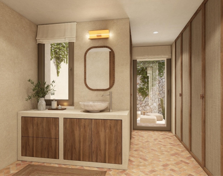 Villa mediterránea de lujo con 4 dormitorios y piscina privada a la venta en Benissa(Alicante)