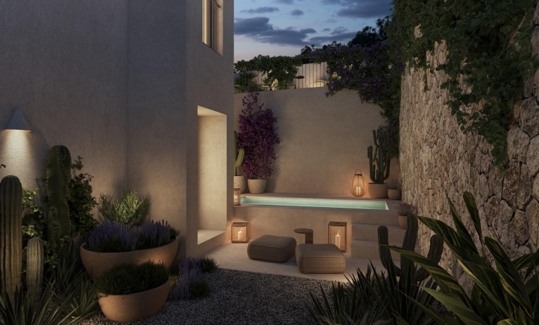 Villa mediterránea de lujo con 4 dormitorios y piscina privada a la venta en Benissa(Alicante)
