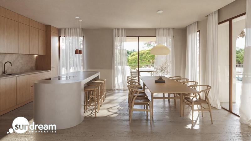g_43256-4-6 Villa de lujo de estilo ibicenco con 3 dormitorios a solo 1 km de la playa en La Fustera(Benissa)