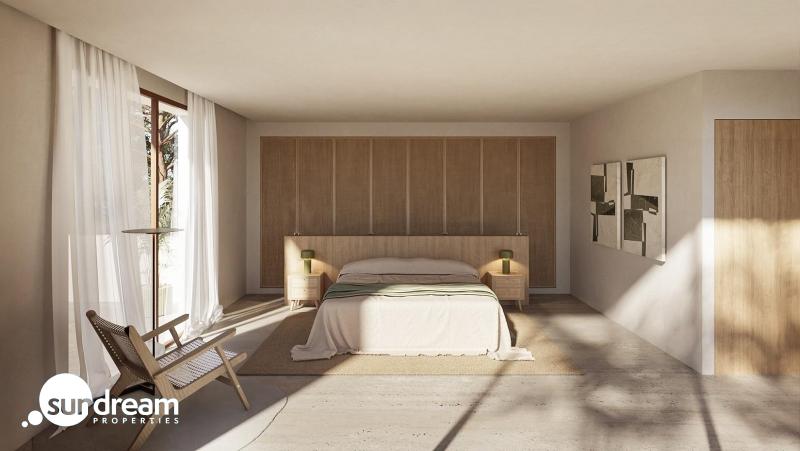 Villa de lujo de estilo ibicenco con 3 dormitorios a solo 1 km de la playa en La Fustera(Benissa)