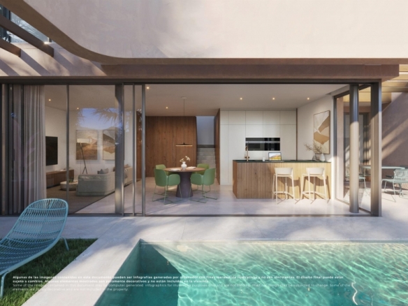Exclusiva villa con 3 dormitorios y piscina privada en primera linea de golf en El Valle Golf Resort(Murcia)