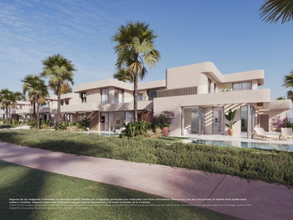 Villa adosada de 3 dormitorios en primera línea de golf en El Valle Golf Resort – Murcia