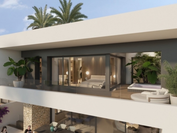 Exclusiva villa de nueva construcción con 3 dormitorios en primera línea de campo de golf en La Finca Golf Resort(Algorfa)