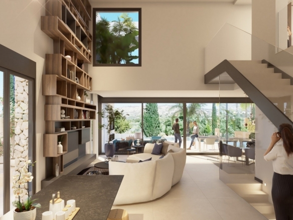 Exclusiva villa de nueva construcción con 3 dormitorios en primera línea de campo de golf en La Finca Golf Resort(Algorfa)