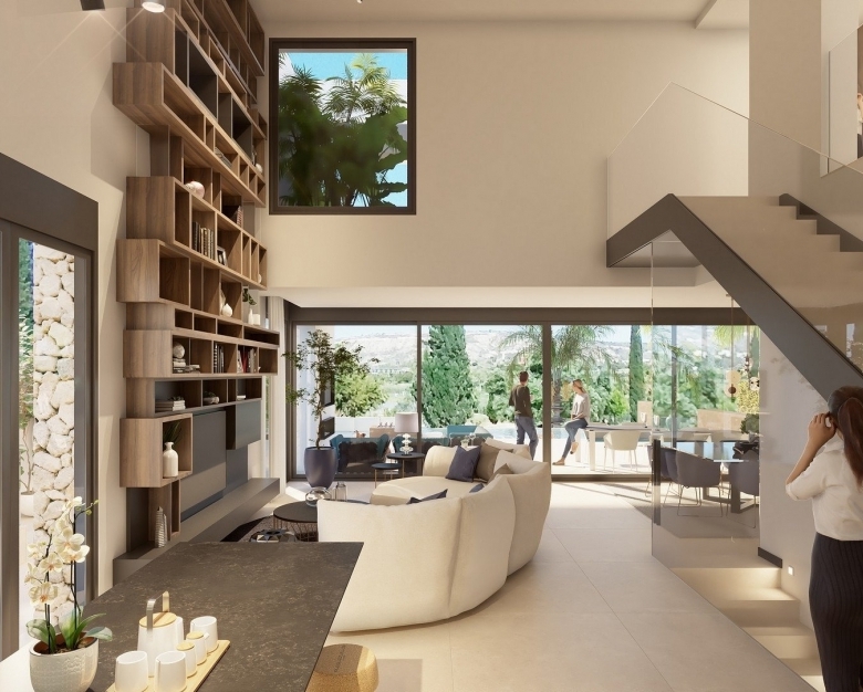Exclusiva villa de nueva construcción con 3 dormitorios en primera línea de campo de golf en La Finca Golf Resort(Algorfa)