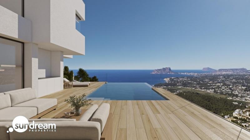 g_43340-12-1 Villa de lujo con 3 dormitorios y piscina infinita con espectaculares panorámicas al mar en Benitachell(Alicante)